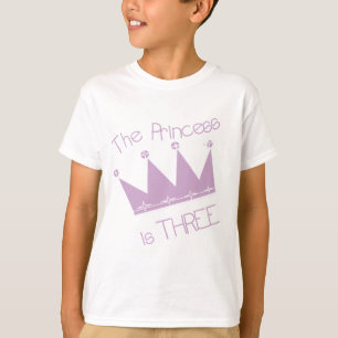 Princess Crown 3e Anniversaire Tshirts et cadeaux