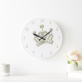 Princess Crown Clock Grote Klok (Huis)