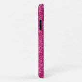 Princess crown & gems on roze glitter Case-Mate iPhone case (Achterkant/rechts)