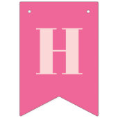 Princess crown kinder blije verjaardagsbanner vlaggetjes (Tweede vlag)