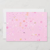 Princess Crown Pink Photo Invitation Anniversaire (Dos)