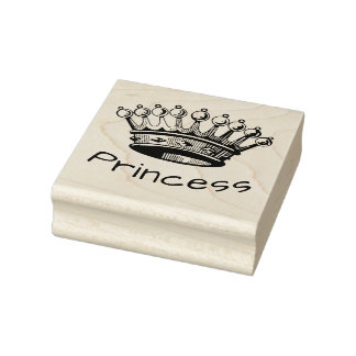 Princess Crown Rubberstempel