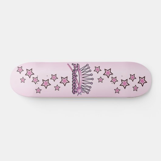 Princess Crown Skateboard (Horizontaal)