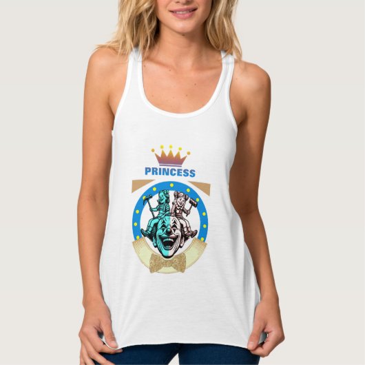 Princess Crowns Tanktop (Voorkant)