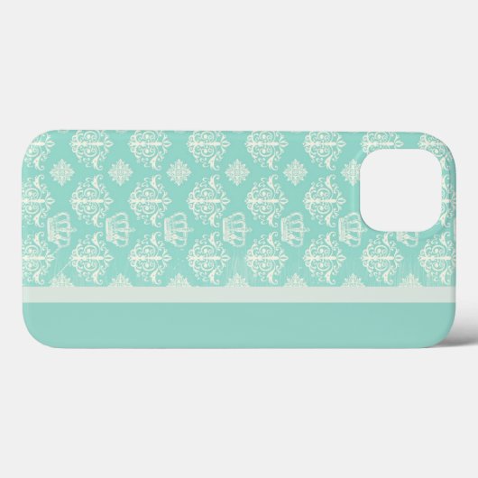 Princess Damask iPad mini Coque (Verso (horizontal))
