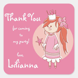 Princess Dank u Stickers / plein