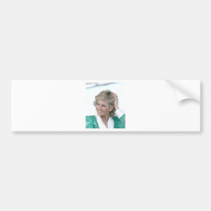 Princess Diana Australia 1988 Bumpersticker