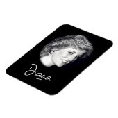 Princess Diana-autograaf Magneet (Linkerzijde)