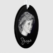 Princess Diana-autograaf Ornament (voorkant)