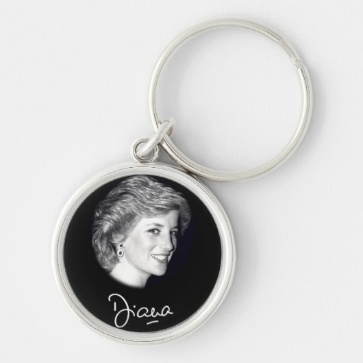Princess Diana-autograaf Sleutelhanger (Voorkant)