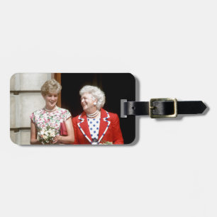 Princess Diana-Barbara Struik Bagagelabel