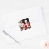 Princess Diana-Barbara Struik Vierkante Sticker (Envelop)