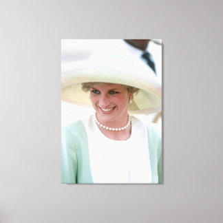 Princess Diana Nigeria 1990 Canvas Afdruk