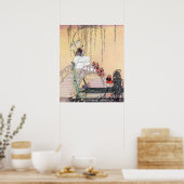 Princess Diaphanie door Kay Nielsen Poster (Keuken)