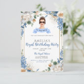 Princess Diaries 30th Birthday milenial Invitation (Debout devant)