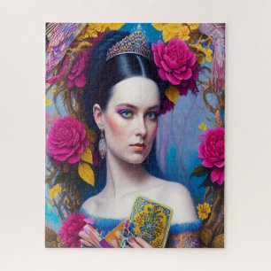 Princess die haar handtas afgeeft legpuzzel