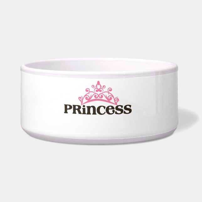 Princess Dog Bowl Voerbakje (Voorkant)