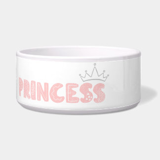 Princess dog/cat food bowl voerbakje