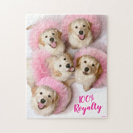 Princess Dogs in Tiaras Legpuzzel (Verticaal)
