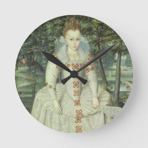 Princess Elizabeth (1596-1662) 1603 (olie op doek) Ronde Klok