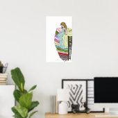 Princess en de Pea Poster (Thuiskantoor)