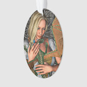Princess en Dragon Ornament (voorkant)