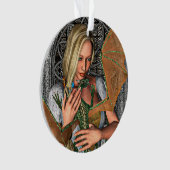 Princess en Dragon Ornament (voorkant)