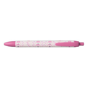 Princess en het kasteel zwarte inkt pen