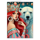 Princess en het Polar Beer Blank Inside Kaart (Voorkant)