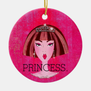 Princess - Fairest van all! Keramisch Ornament