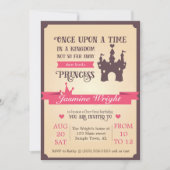 Princess Fairy Tale Invitation pour le premier ann (Devant)