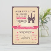 Princess Fairy Tale Invitation pour le premier ann (Debout devant)