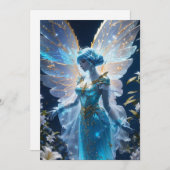 Princess Fairy vakantie Kaart (Voorkant / Achterkant)