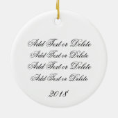 Princess/Fairytale Keramisch Ornament (Achterkant)