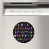 Princess Fashion Magnet Black (In Situ (Lave-vaisselle))