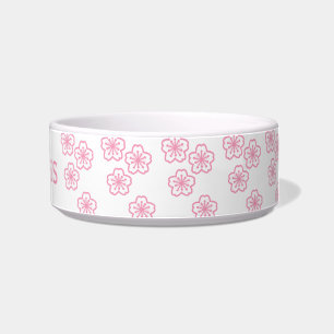 Princess Floral Pet Bowls Voerbakje