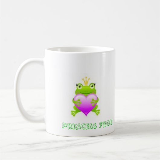 Princess Frog Koffiemok (Links)
