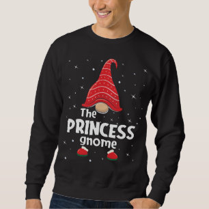 Princess Gnome Family Matching Kerstmis Funny Paj Trui