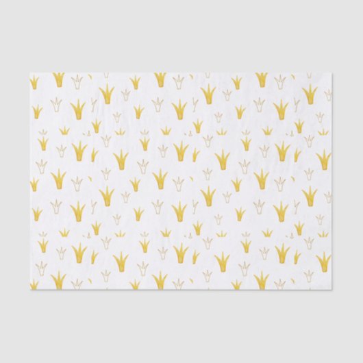 Princess Gold Crown Tissuepapier (Voorkant)