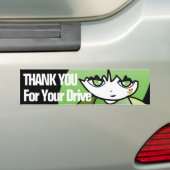 Princess Green Bumpersticker (Op auto)