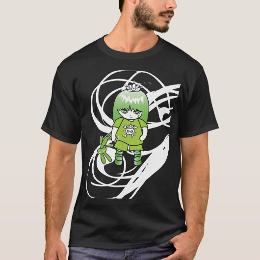 Princess Green T-shirt (Voorkant)