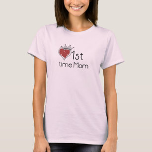 Princess Heart 1st Time Maman Tshirts et cadeaux