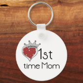 Princess Heart, eerste keer, mama-overhemden en ca Sleutelhanger (Voorkant)