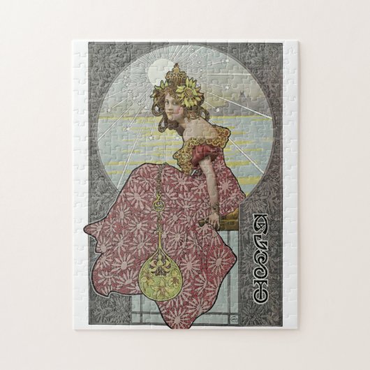 Princess Hyacinth door Alphonse Mucha Legpuzzel (Verticaal)