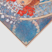 Princess Hyacinth, Mucha Tissuepapier (Detail)