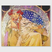 Princess Hyacinth Poster van Alphonse Mucha Cadeaupapier (Vlak)