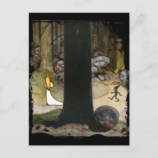 Princess in the Bossen Briefkaart (Voorkant)