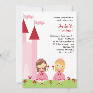 Princess Invitation Kaart