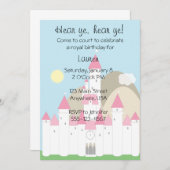 Princess Invitation Kaart (Voorkant / Achterkant)