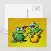 Princess is een kikker briefkaart (Voorkant / Achterkant)